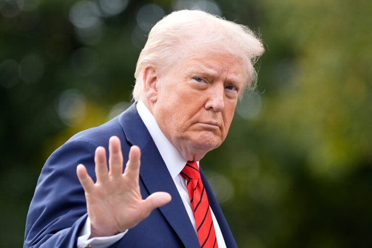 President Donald Trump visits Walter Reed medical center for a 'semiannual physical'
